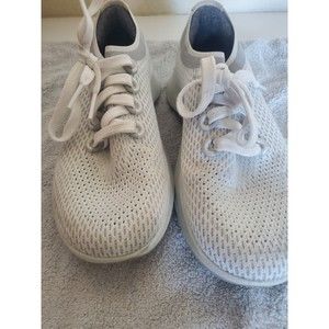Allbirds Tree Dasher Shoes Women’s Size 11 | white and grey color | barely worn